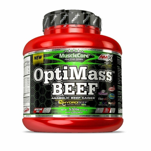 Amix OptiMass Beef Gainer 2500g - Forest Fruit