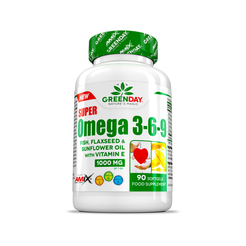 Amix Super Omega 3-6-9 - 90softgels