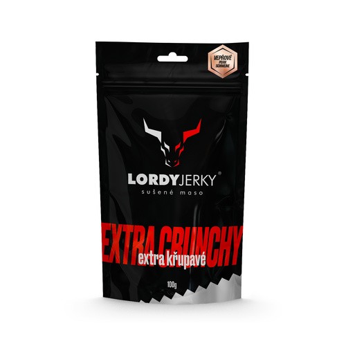 Vepřové sušené maso LORDY JERKY - 100g - natural